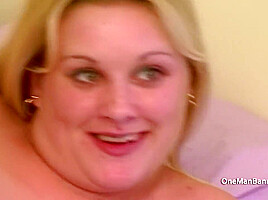 Boyfriend Watches his Chubby Wife getting Banged by a Skinny Guy