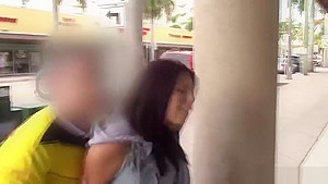 Boyfriend watch his girlfriend Veronica Vega blowjob