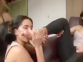 Brazilian feet worship