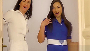 British nurse finger bang