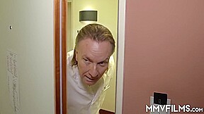 Brunette Cutie Gets Pussy Fucked Hard