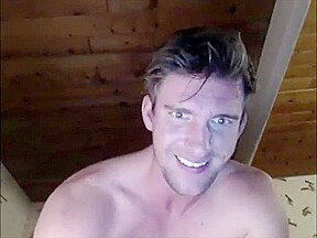 Bryan jerks off and cums on cam