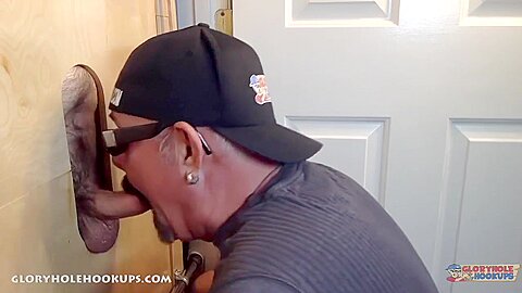 Business Executive Blown At The Gloryhole