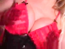 Busty Blonde Milf Fucks Her Pussy