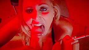 Busty Blonde Milf Julia Ann Gives Smoking BJ!