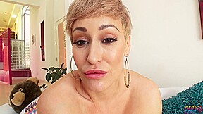 Busty Blonde Milf get BBC creampie