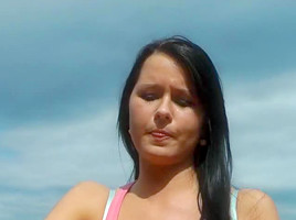 Busty Czech girl Mia drilled in public with pervert stranger