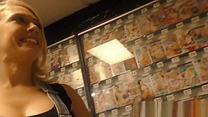 Busty Glory Hole Whore Sucks and Fucks