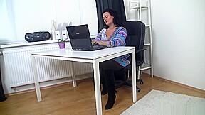 Busty MILF loves hard cock