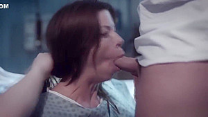 Busty Patient Relive Sexual Experiences With Her Former Self