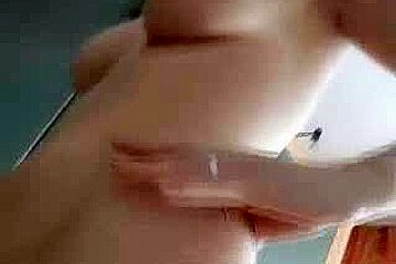 Busty charmer with pierced pussy was hardly fucked by her guy