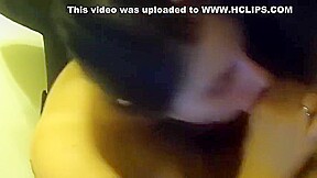 Busty hottie gives nice bj