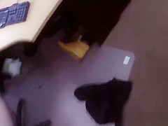 Busty pawnshop amateur cocksucking for cash