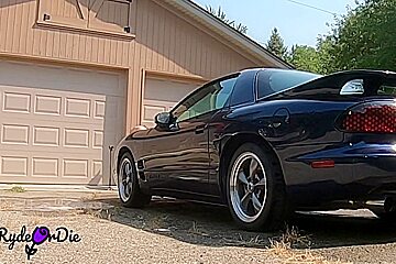 Busty teen 18+ Girlfriend Dared To Strip Naked Outside After Washing Car