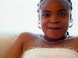 Butterscotch Sucks A Big Black Cock