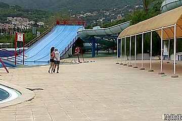 By the third night of filming these sex vandals at her water park