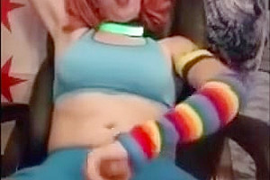 CD Rainbow Girl Cum Shot by vikkiCD
