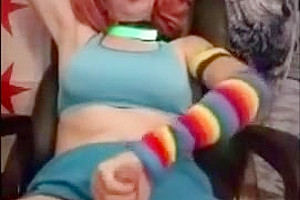 CD Rainbow Girl Cum Shot by vikkiCD