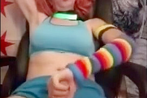 CD Rainbow Girl Cum Shot by vikkiCD