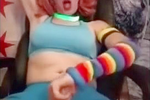 CD Rainbow Girl Cum Shot by vikkiCD