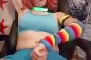 CD Rainbow Girl Cum Shot by vikkiCD