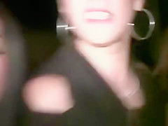 CFNM stripper limo and jizz bash