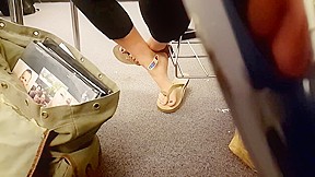 Candid class flip flops 