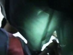 Candid street upskirt with Asian babes doing princesses cosplay