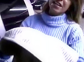 Car park bj facial fun