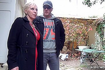 Carine Her First Gangbang
