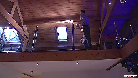 Casper Gets Double Dicked! - Cameron James, Casper Ellis & Luke Vogel