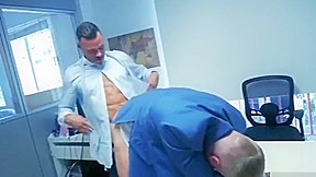 Caught Jerking Off By His Tyrant Boss