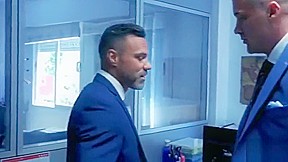 Caught Jerking Off By His Tyrant Boss