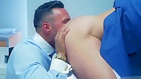 Caught Jerking Off By His Tyrant Boss