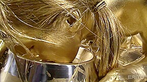 Chained And Fuck In Gold - CosplayInJapan