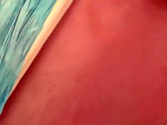 Changing room doll takes off her skirt and shows long legs