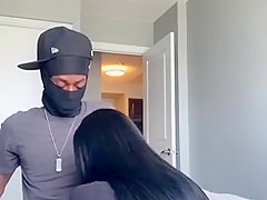 Chocolate Loza Eating Dick