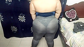 Chubby Bbw Chick Changing Clothes