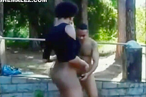 Chubby Johnson Latin Transsexual Outdoor Fun