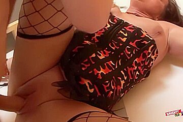Chubby Mistress Gets All Benefits Of A Bdsm Game While Being Banged And Facialised