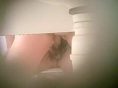 Chubby mature wife gets penetrated in the bathroom while being taped