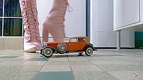 Classic Cars In Women’s Hands