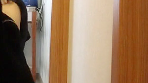 Cleaning Cum Whore Maid Also Loves Cleaning Cock Cum