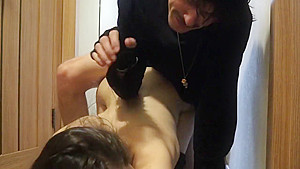 Cleaning Cum Whore Maid Also Loves Cleaning Cock Cum