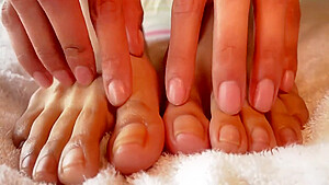 Clear Nails Fetish 8 Min - Viva Athena