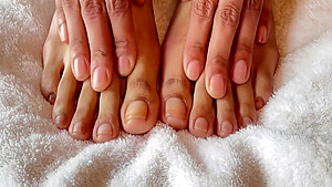Clear Nails Fetish 8 Min - Viva Athena