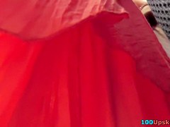 Close up women upskirts excite with pretty panties