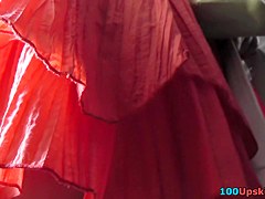 Close up women upskirts excite with pretty panties