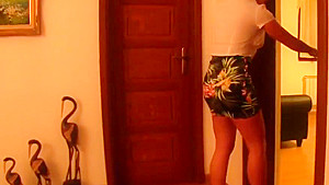 Clothed Whore Pissed On