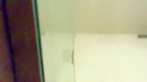 Clumsy serf beneath shower